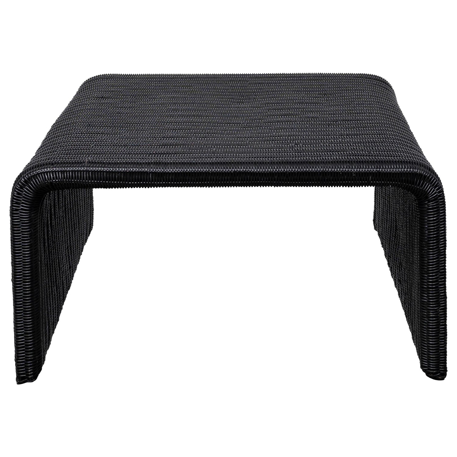 Cahya 3-piece Rattan Coffee and End Table Set Black - 708518-S3