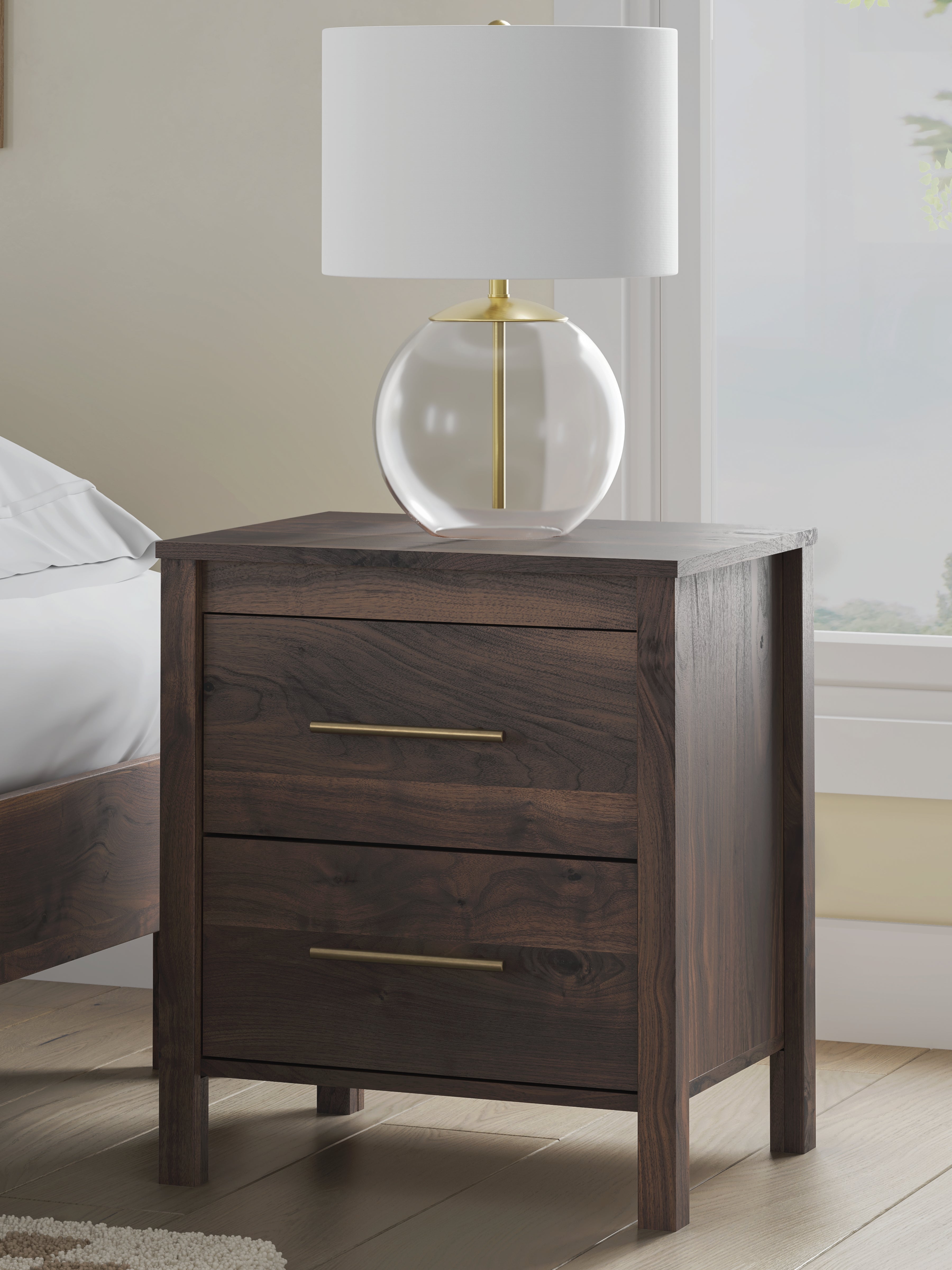 Calverson Mocha Nightstand - EB3660-292