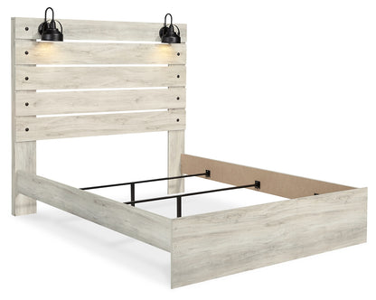 Cambeck Queen Panel Bed and 2 Nightstands - B192B119