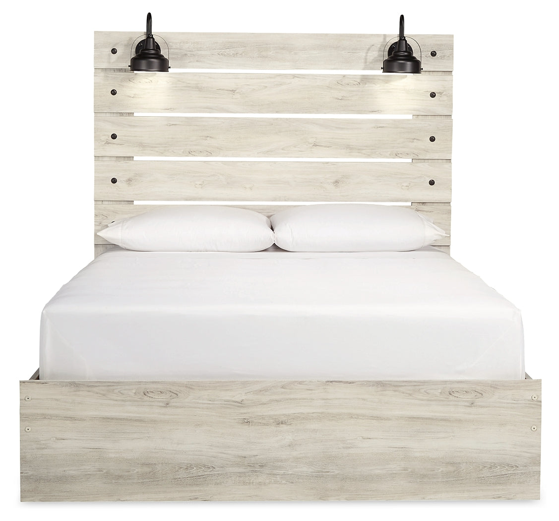 Cambeck Queen Panel Bed and Chest - B192B121