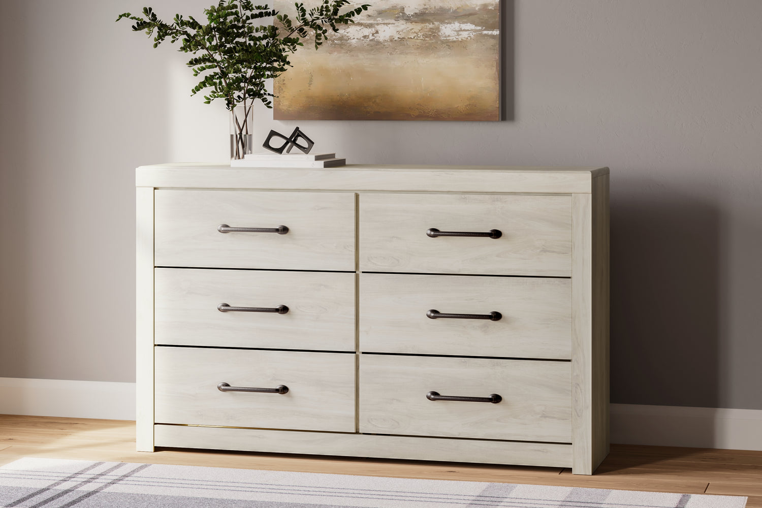 Cambeck Queen Panel Bed with Storage, Dresser and 2 Nightstands - B192B114