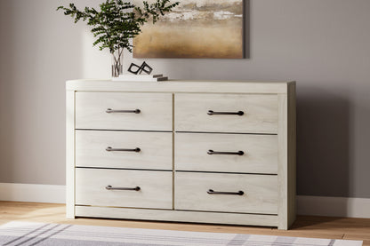 Cambeck Queen Panel Bed with Storage, Dresser and 2 Nightstands - B192B114