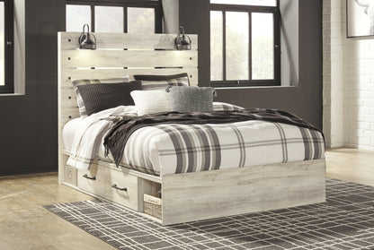 Cambeck Queen Panel Bed with Storage, Dresser and 2 Nightstands - B192B114