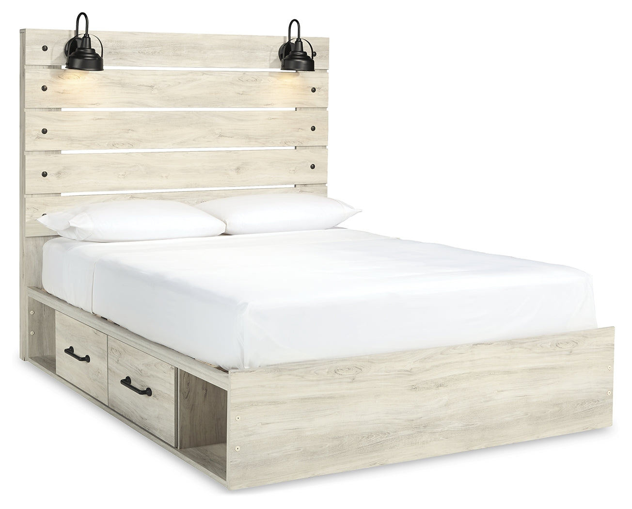 Cambeck Queen Panel Bed with Storage, Dresser and 2 Nightstands - B192B114