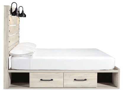 Cambeck Queen Panel Bed with Storage, Dresser and 2 Nightstands - B192B114