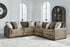 Camellia-Court Coffee 5-Piece Sectional - 68207S17