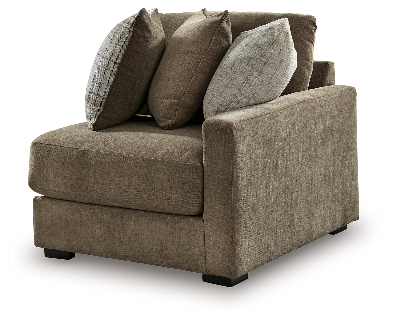 Camellia-Court Coffee Right-Arm Facing Corner Chair - 6820765