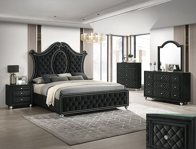 Cameo Chest - Black - B2180-4