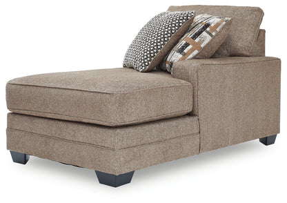 Cannonbrook Nutmeg Right-Arm Facing Corner Chaise - 9820117