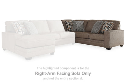 Cannonbrook Nutmeg Right-Arm Facing Sofa - 9820167
