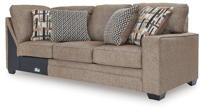 Cannonbrook Nutmeg Right-Arm Facing Sofa - 9820167