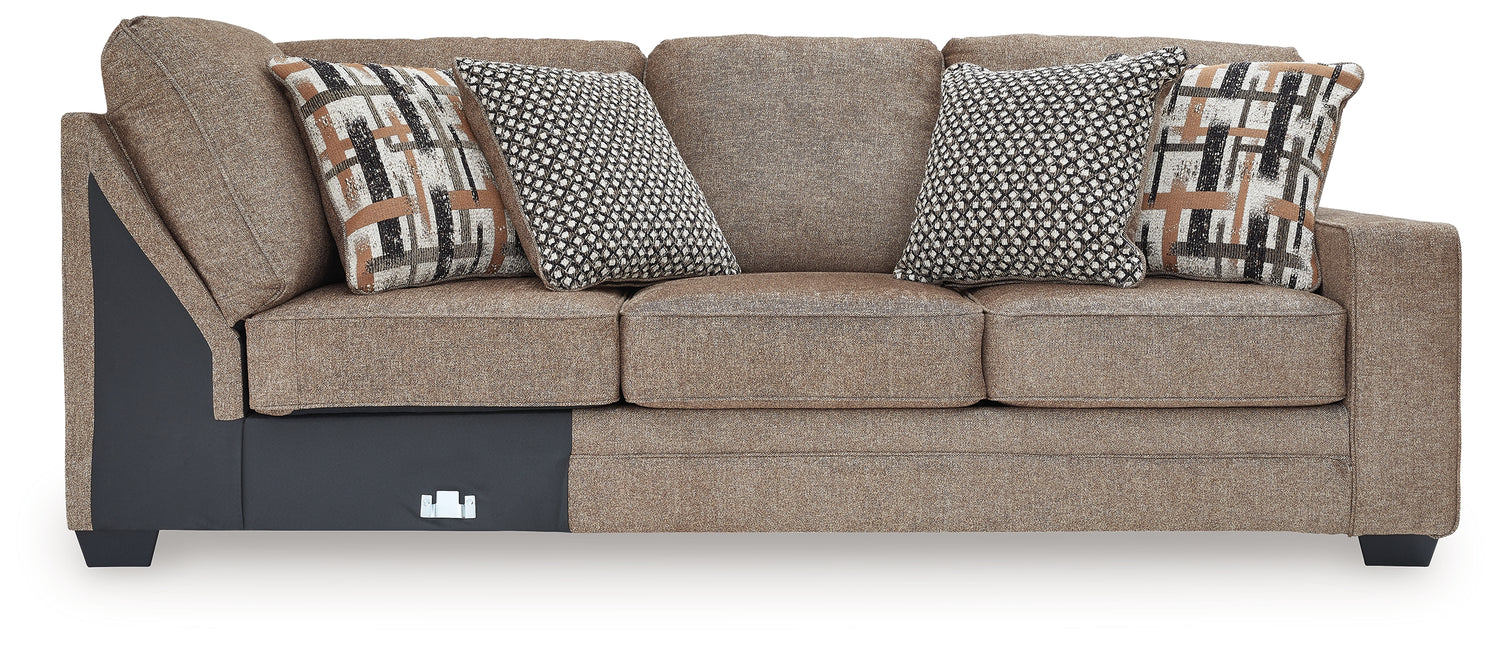 Cannonbrook Nutmeg Right-Arm Facing Sofa - 9820167