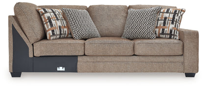 Cannonbrook Nutmeg Right-Arm Facing Sofa - 9820167