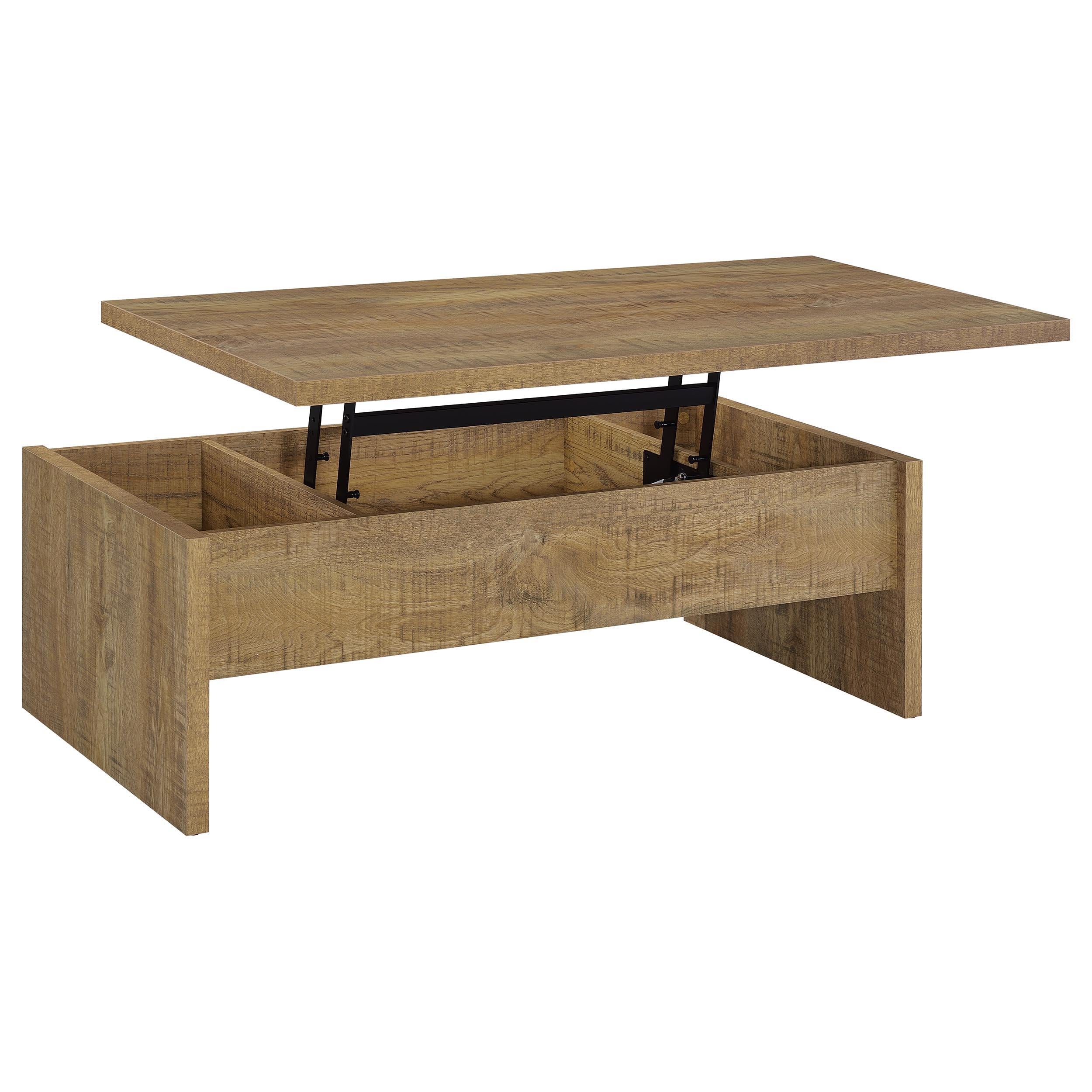 Canoga 2-piece Lift Top Cocktail Coffee Table Set Mango - 706358-S2