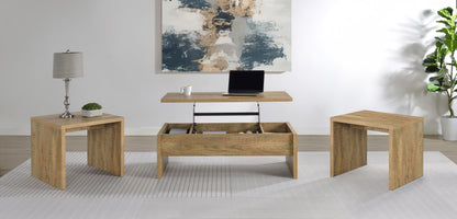 Canoga 3-piece Lift Top Cocktail Coffee Table Set Mango - 706358-S3