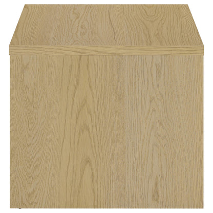 Canoga Engineered Wood Accent Side End Table Light Oak - 706347