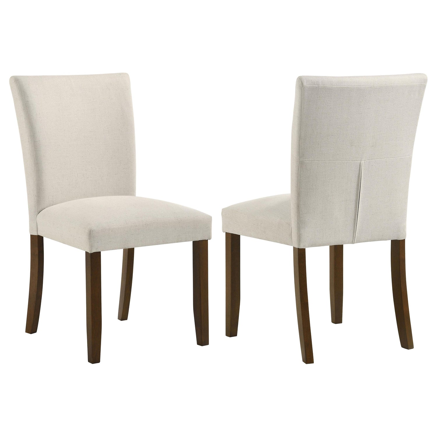 Cantley Upholstered Dining Side Chair Beige (Set of 2) - 106412