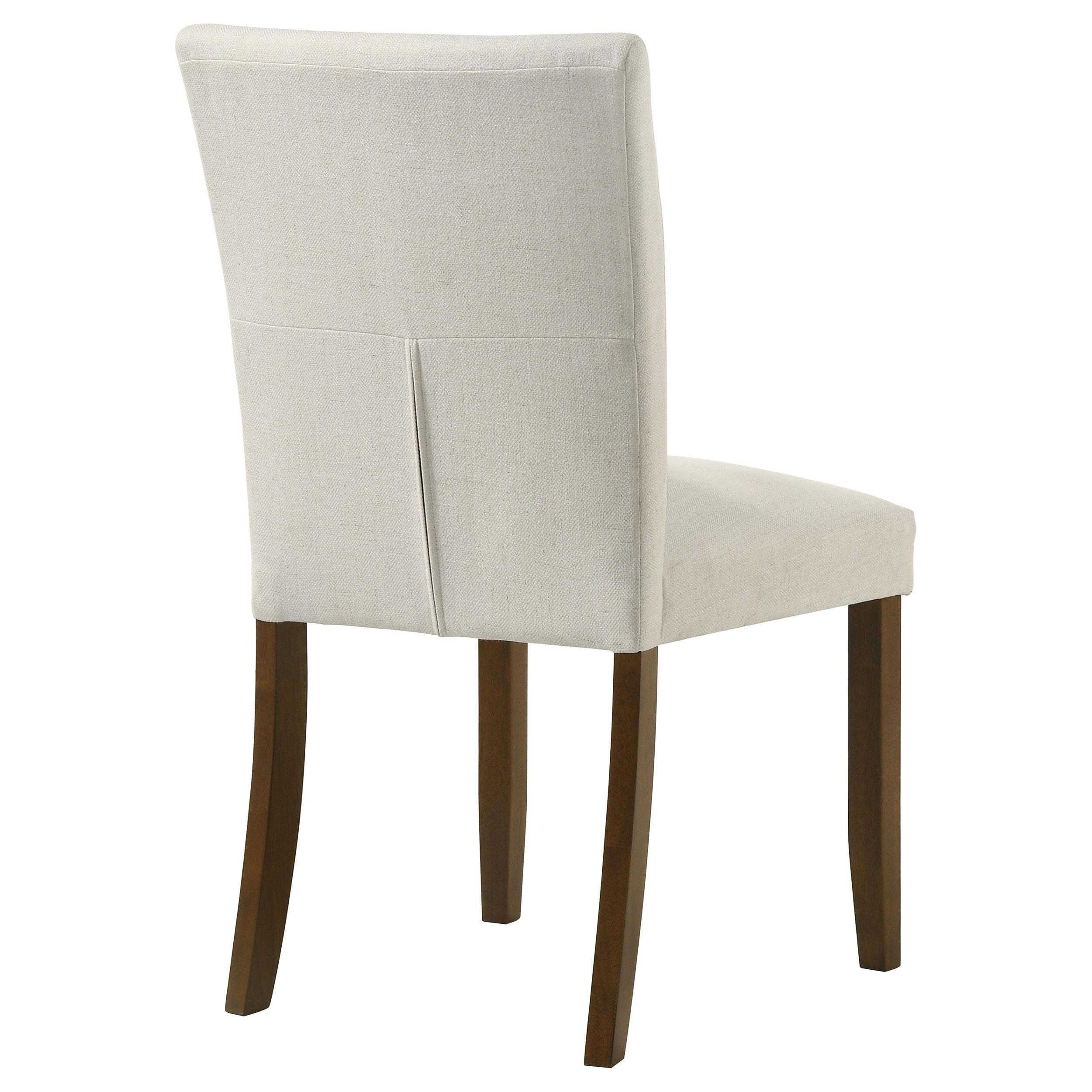 Cantley Upholstered Dining Side Chair Beige (Set of 2) - 106412