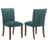 Cantley Upholstered Dining Side Chair Blue (Set of 2) - 106377