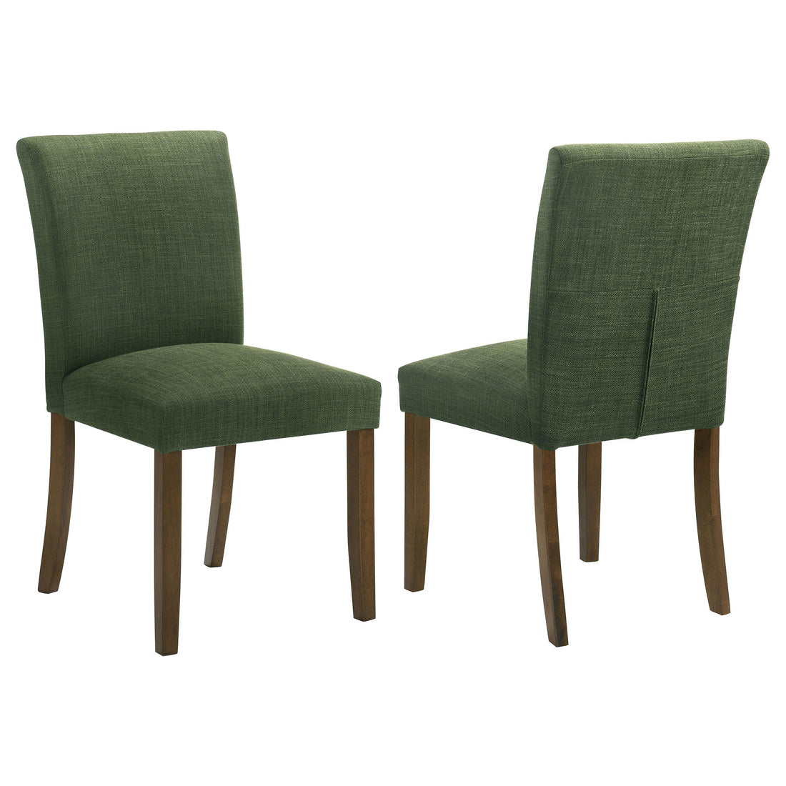 Cantley Upholstered Dining Side Chair Green (Set of 2) - 106378