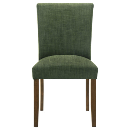 Cantley Upholstered Dining Side Chair Green (Set of 2) - 106378