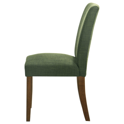 Cantley Upholstered Dining Side Chair Green (Set of 2) - 106378
