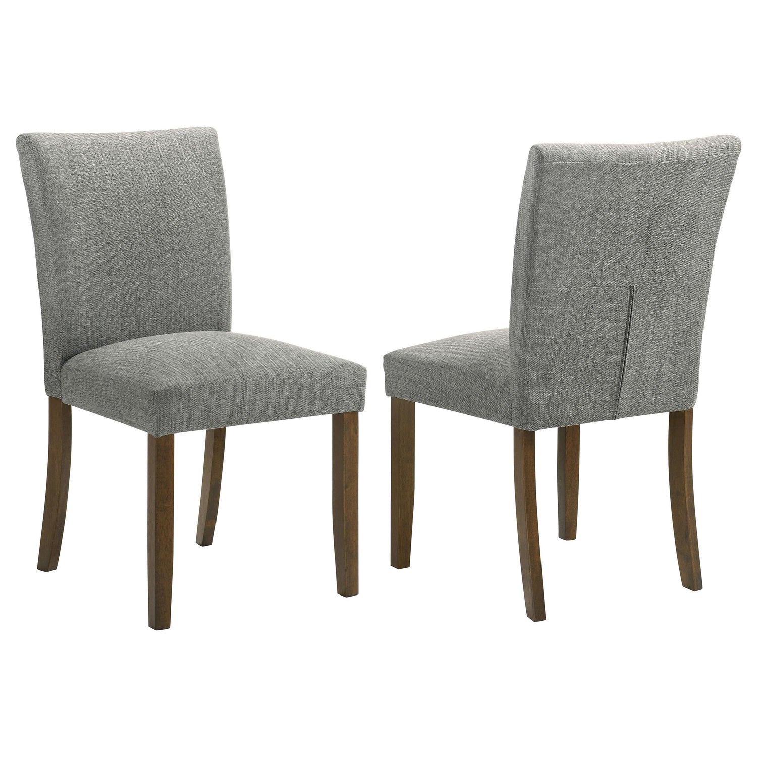 Cantley Upholstered Dining Side Chair Grey (Set of 2) - 106379
