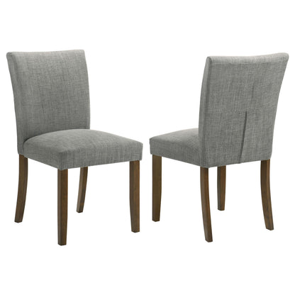 Cantley Upholstered Dining Side Chair Grey (Set of 2) - 106379