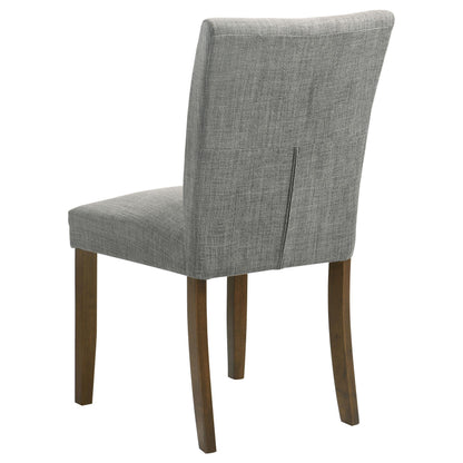 Cantley Upholstered Dining Side Chair Grey (Set of 2) - 106379