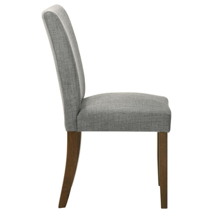 Cantley Upholstered Dining Side Chair Grey (Set of 2) - 106379