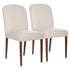 Capri Beige Fabric Dining Chair (Set Of 2) - DCH03602601