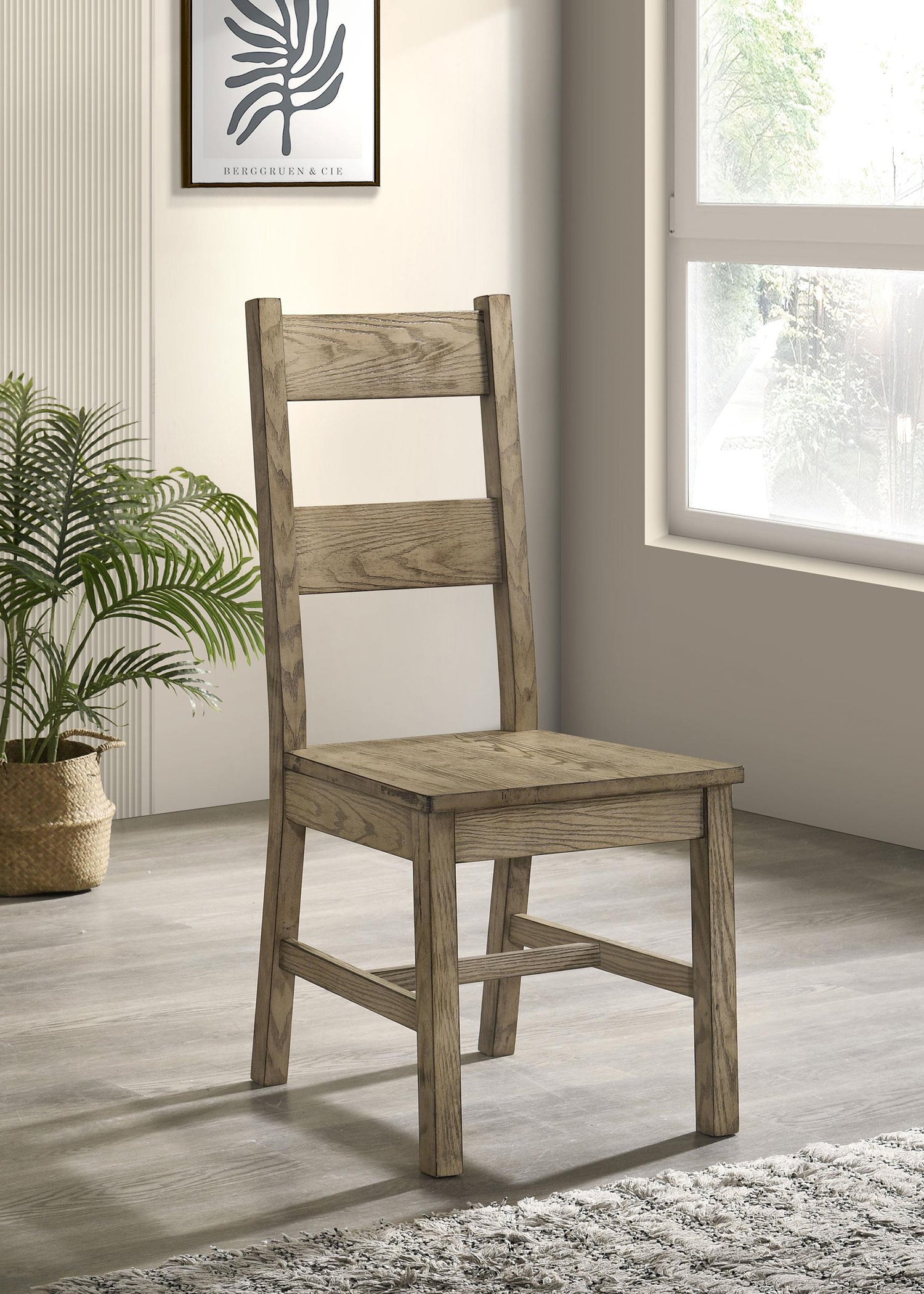 Cardova Solid Wood Dining Side Chair Vineyard Oak (Set of 2) - 192922