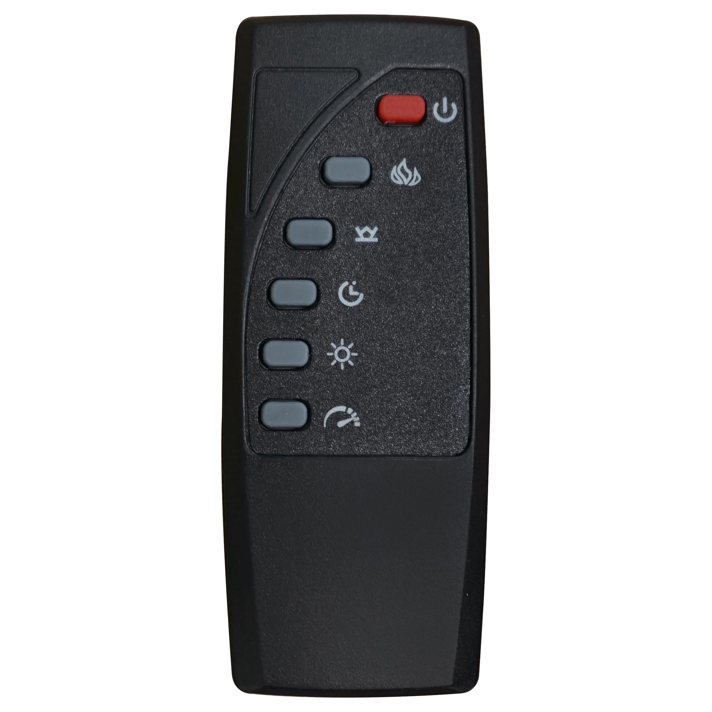 Carey 79-inch TV Stand Fireplace Media Console Dark Pine - 722823