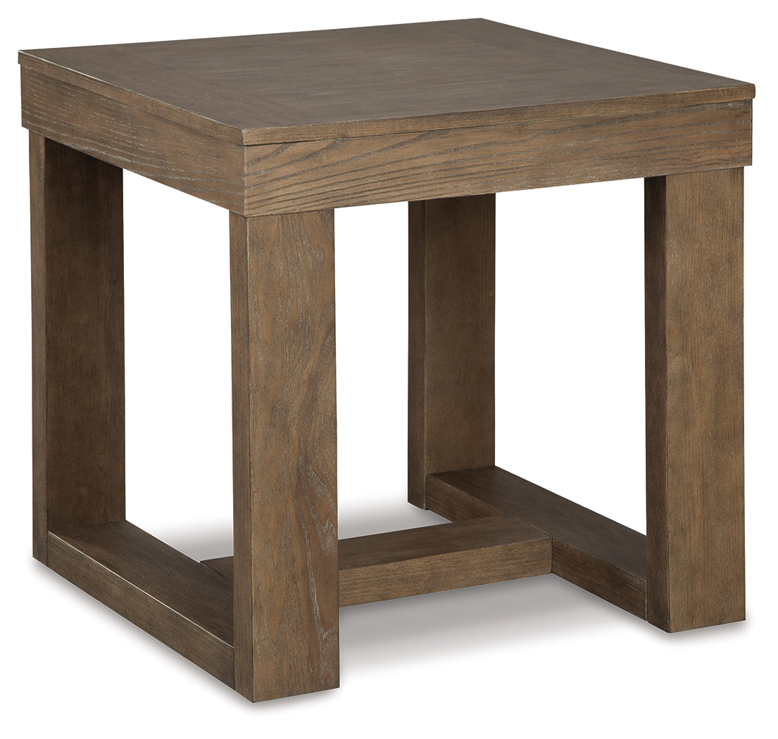 Cariton 2 End Tables in Gray - PKG008501