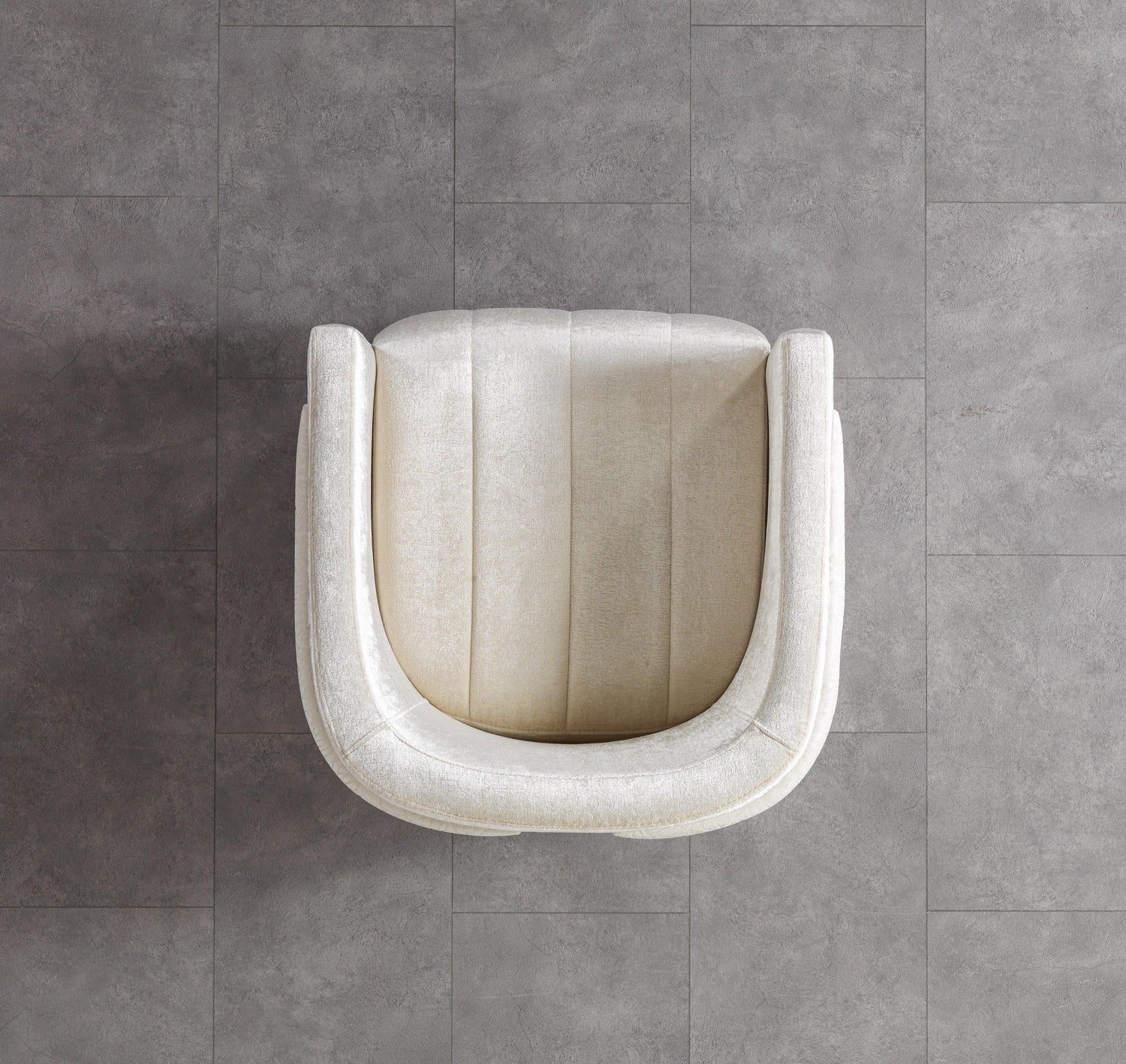 Carlina Ivory Velvet Sofa &amp; Loveseat - CARLINAIV-SL