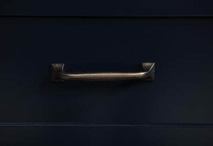 Carlsbad Wood Twin Captains Bed With Trundle Navy Blue - 401980T