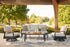 Carmel Highlands Dark Brown Outdoor Sofa/Chairs/Table (Set of 4) - PCP513-081