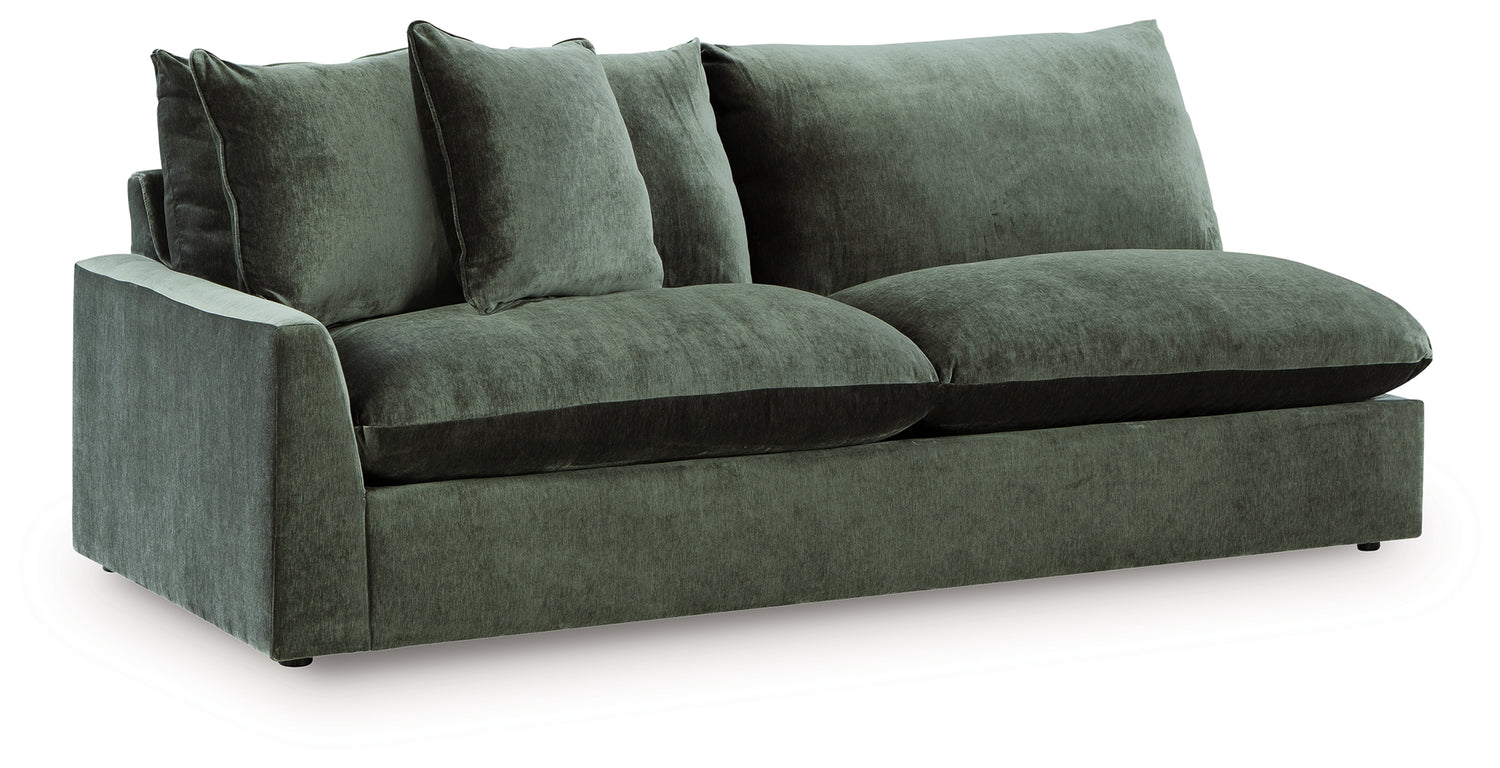 Carriage View Jade Left-Arm Facing Sofa - 7800166