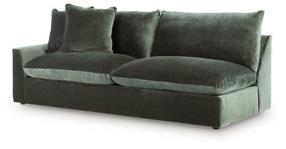 Carriage View Jade Left-Arm Facing Sofa - 7800166