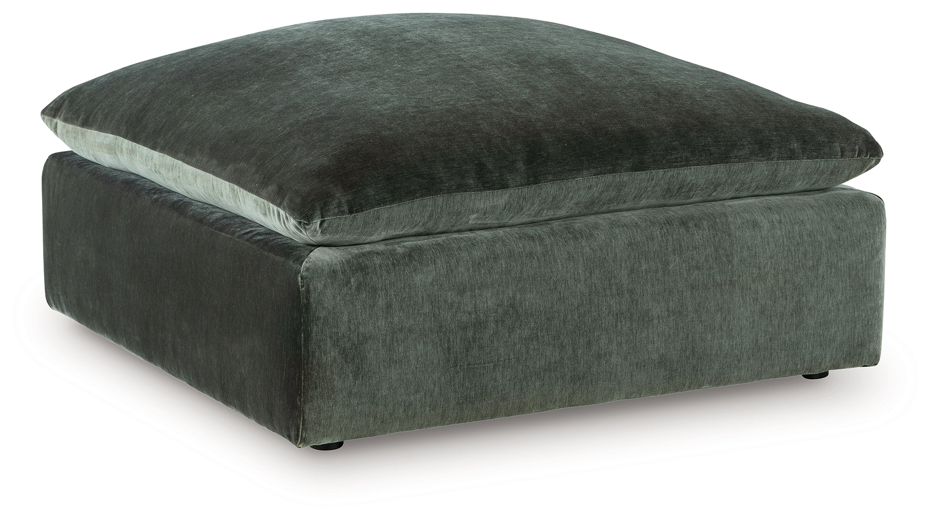Carriage View Jade Oversized Accent Ottoman - 7800108