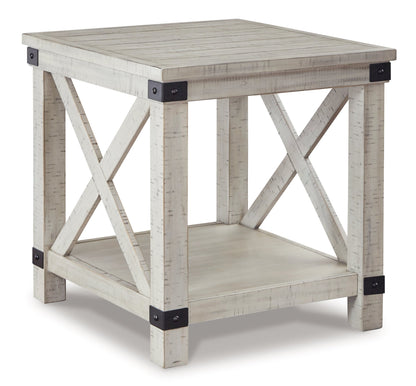 Carynhurst 2 End Tables in Whitewash - PKG010569