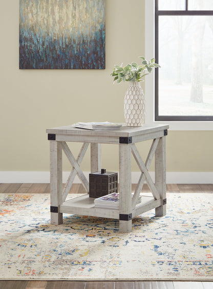 Carynhurst 2 End Tables in Whitewash - PKG010569