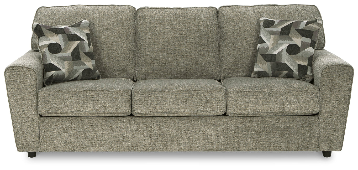 Cascilla Sofa and Loveseat in Pewter - PKG014493