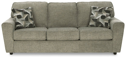 Cascilla Sofa and Loveseat in Pewter - PKG014493