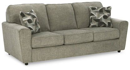 Cascilla Sofa and Loveseat in Pewter - PKG014493