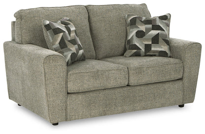 Cascilla Sofa and Loveseat in Pewter - PKG014493