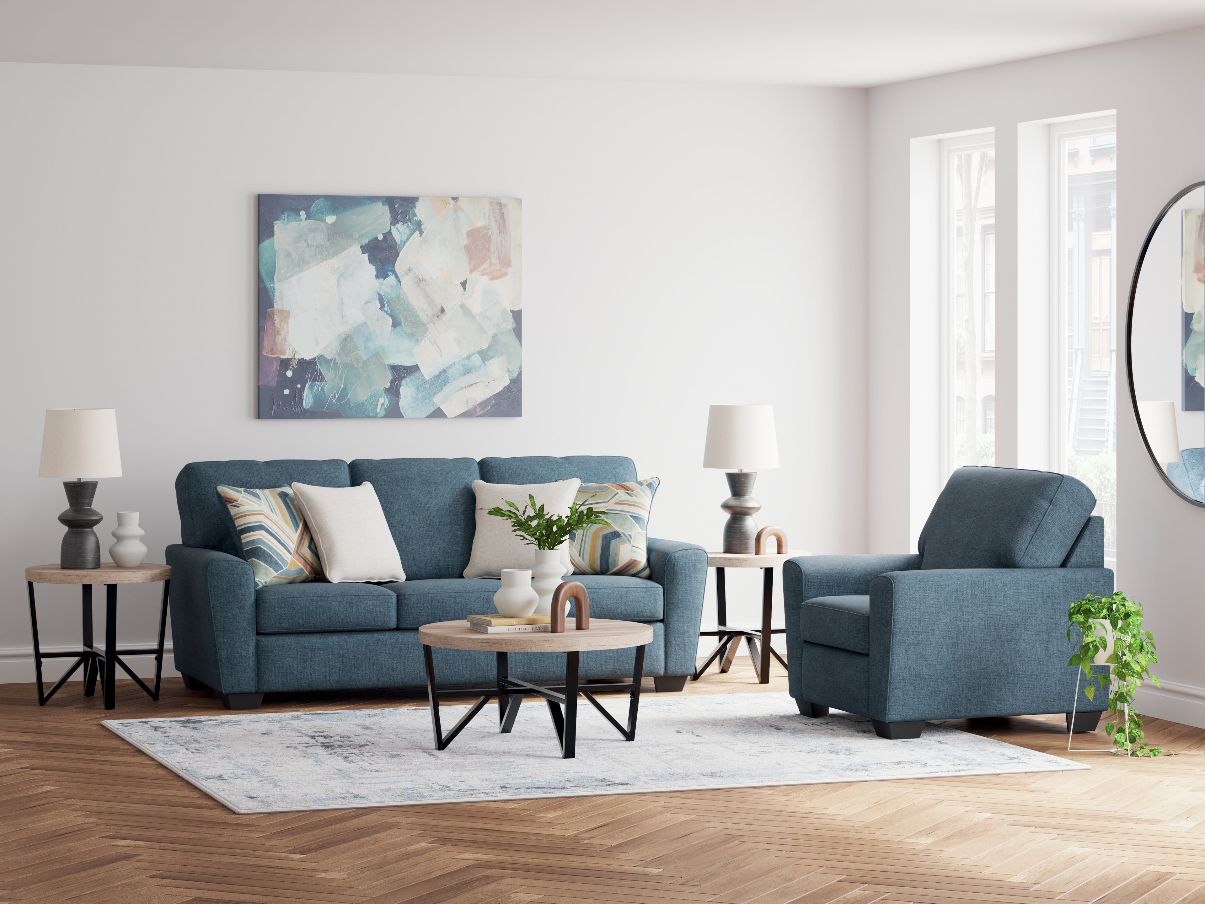Cashton Sofa, Chair and Ottoman - 40605U5