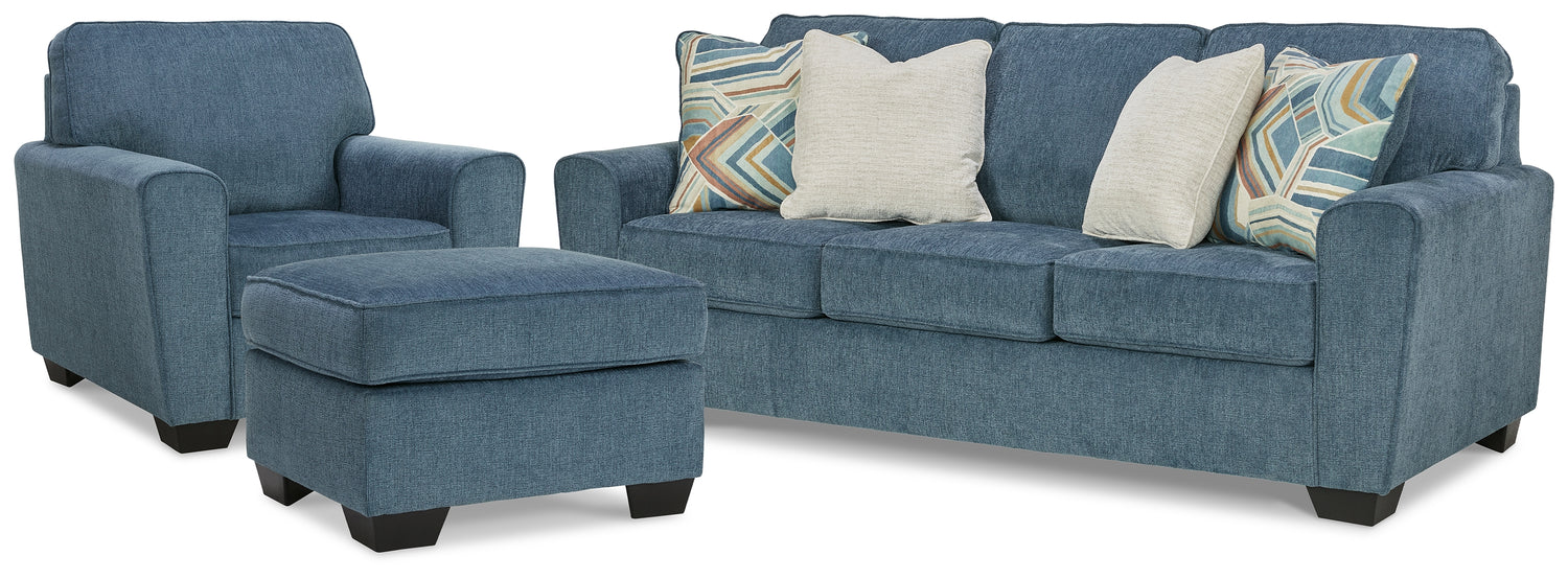 Cashton Sofa, Chair and Ottoman - 40605U5