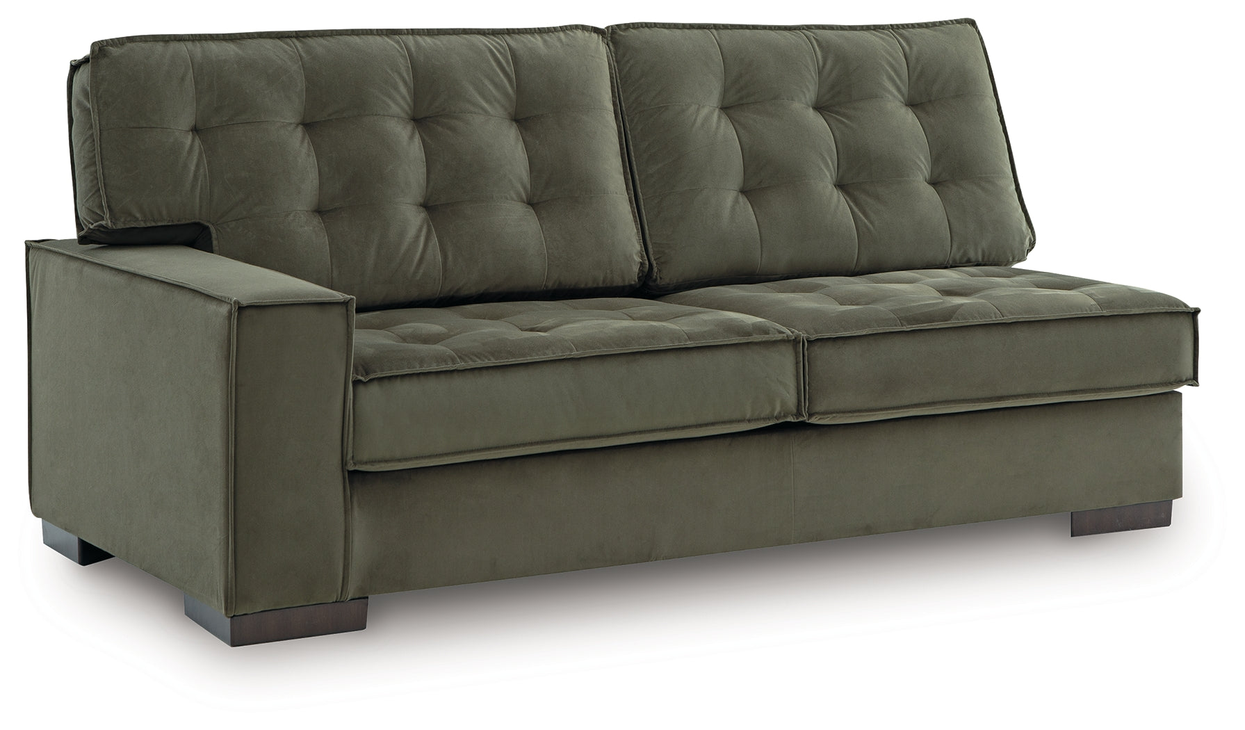 Caspian-Town Olive Left-Arm Facing Sofa - PC6170266