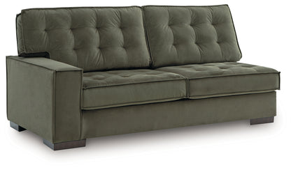 Caspian-Town Olive Left-Arm Facing Sofa - PC6170266